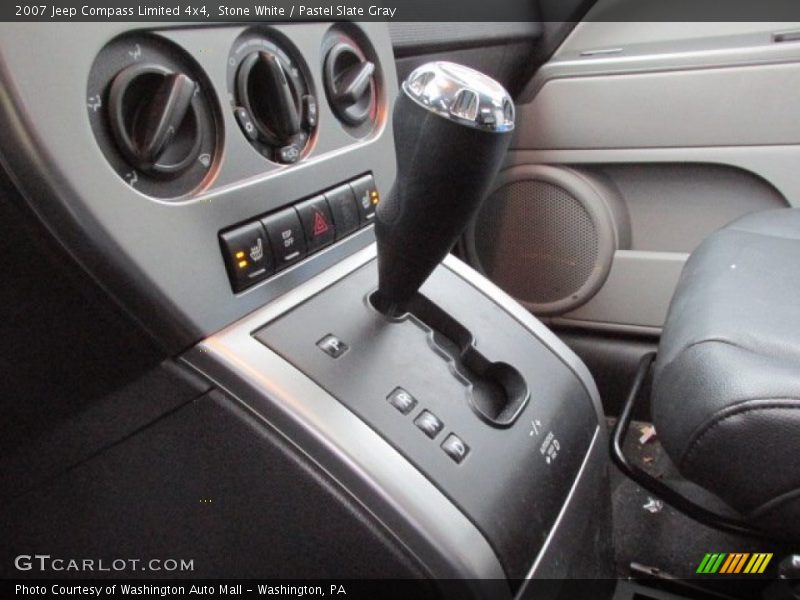 Stone White / Pastel Slate Gray 2007 Jeep Compass Limited 4x4