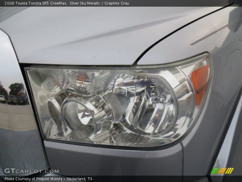 Silver Sky Metallic / Graphite Gray 2008 Toyota Tundra SR5 CrewMax