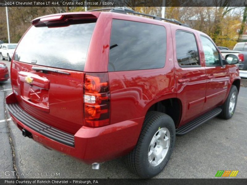 Crystal Red Tintcoat / Ebony 2014 Chevrolet Tahoe LT 4x4