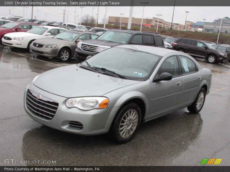 Satin Jade Pearl / Light Taupe 2005 Chrysler Sebring Touring Sedan