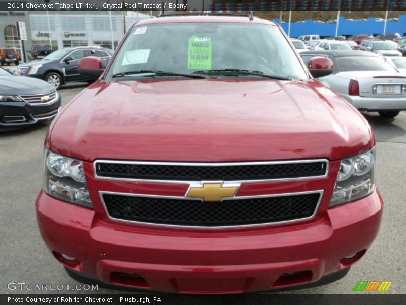 Crystal Red Tintcoat / Ebony 2014 Chevrolet Tahoe LT 4x4