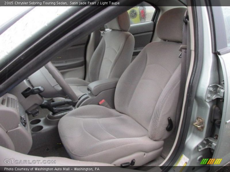 Satin Jade Pearl / Light Taupe 2005 Chrysler Sebring Touring Sedan