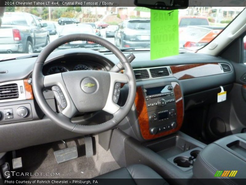 Crystal Red Tintcoat / Ebony 2014 Chevrolet Tahoe LT 4x4