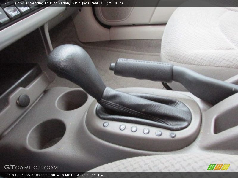 Satin Jade Pearl / Light Taupe 2005 Chrysler Sebring Touring Sedan