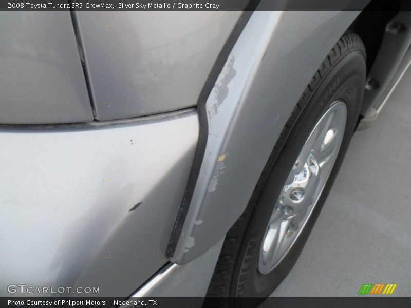 Silver Sky Metallic / Graphite Gray 2008 Toyota Tundra SR5 CrewMax
