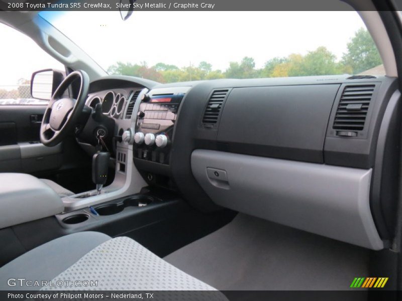 Silver Sky Metallic / Graphite Gray 2008 Toyota Tundra SR5 CrewMax