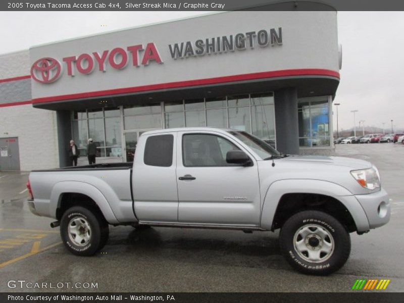 Silver Streak Mica / Graphite Gray 2005 Toyota Tacoma Access Cab 4x4