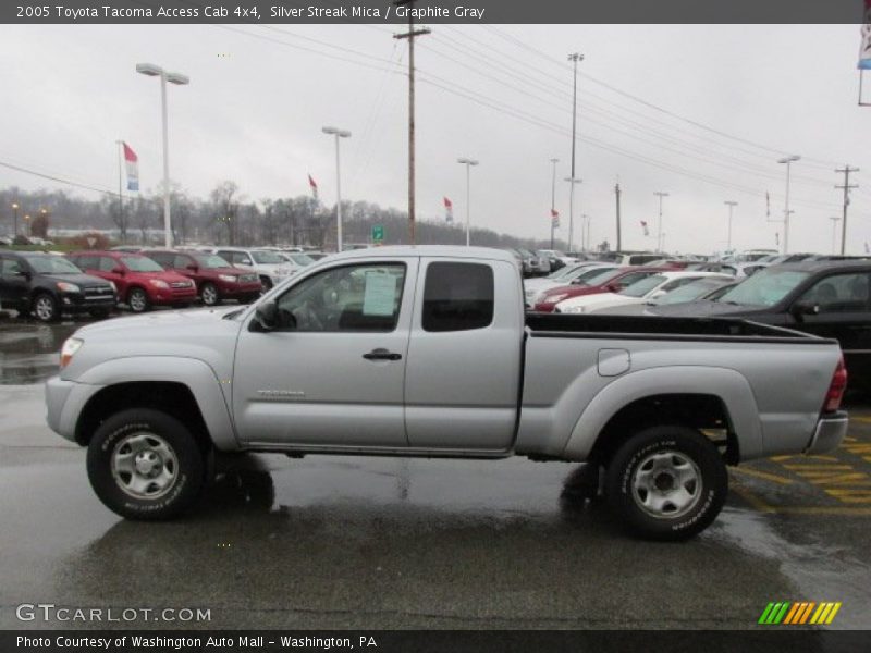 Silver Streak Mica / Graphite Gray 2005 Toyota Tacoma Access Cab 4x4