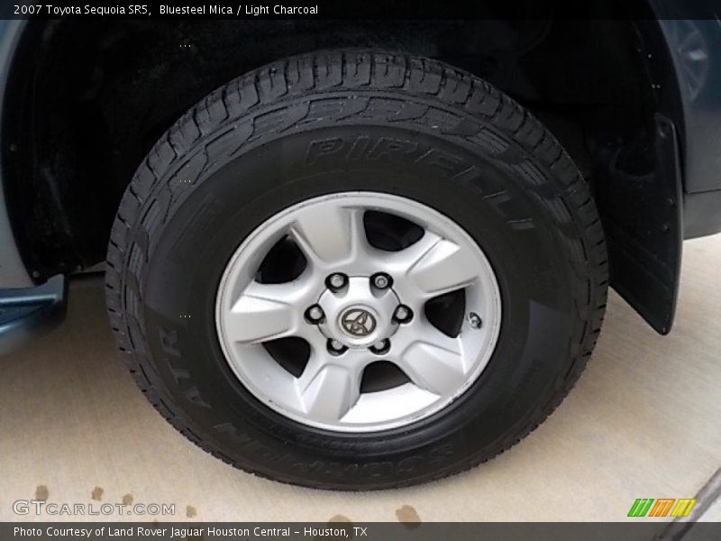 Bluesteel Mica / Light Charcoal 2007 Toyota Sequoia SR5