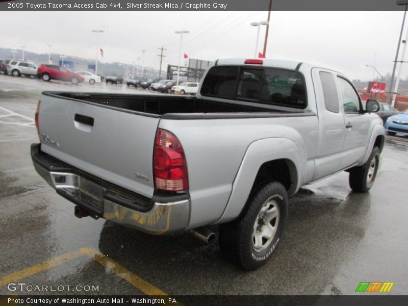Silver Streak Mica / Graphite Gray 2005 Toyota Tacoma Access Cab 4x4