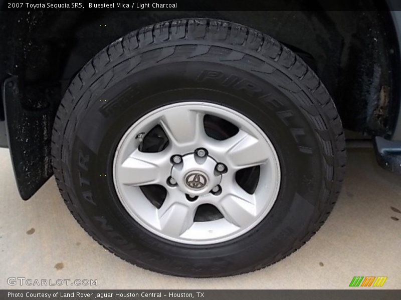 Bluesteel Mica / Light Charcoal 2007 Toyota Sequoia SR5