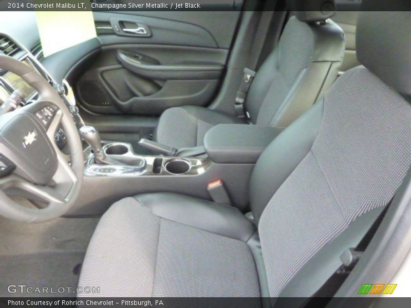 Champagne Silver Metallic / Jet Black 2014 Chevrolet Malibu LT