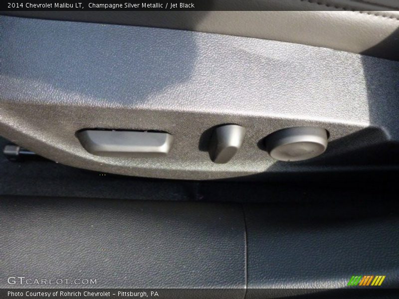 Champagne Silver Metallic / Jet Black 2014 Chevrolet Malibu LT