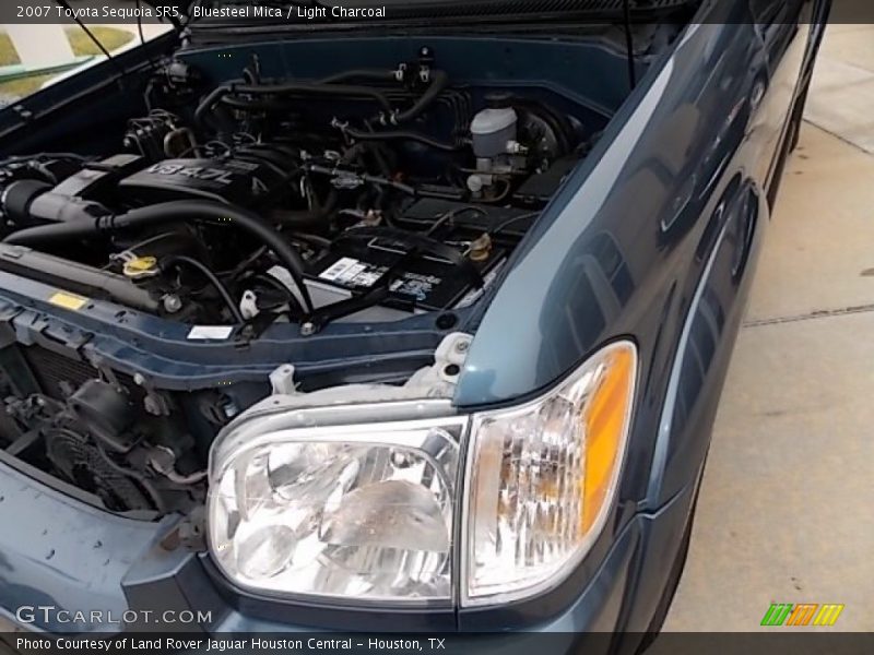 Bluesteel Mica / Light Charcoal 2007 Toyota Sequoia SR5