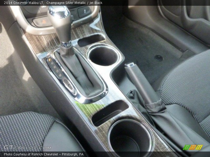 Champagne Silver Metallic / Jet Black 2014 Chevrolet Malibu LT