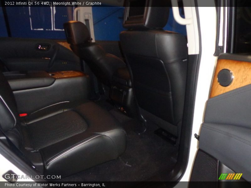 Moonlight White / Graphite 2012 Infiniti QX 56 4WD
