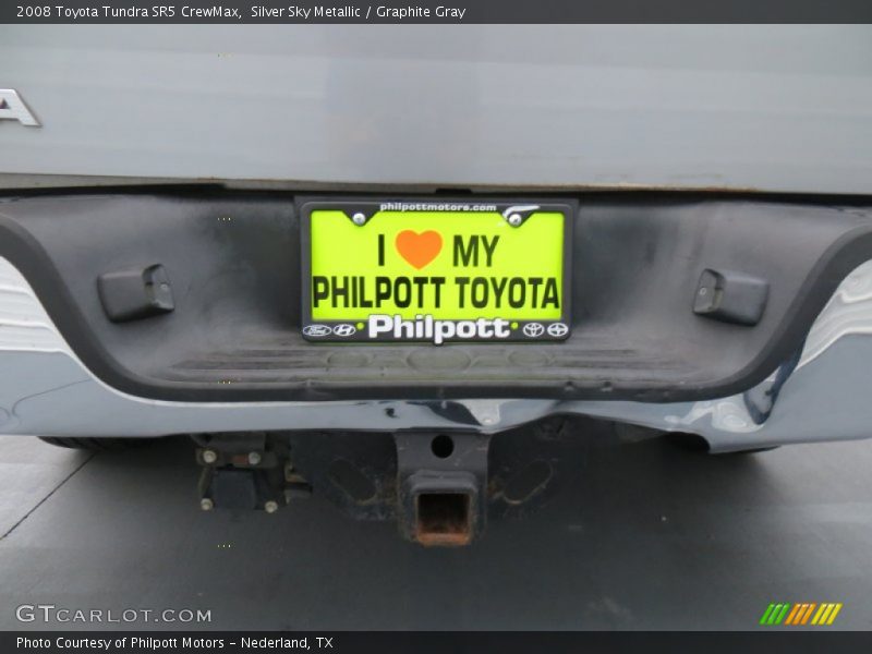 Silver Sky Metallic / Graphite Gray 2008 Toyota Tundra SR5 CrewMax