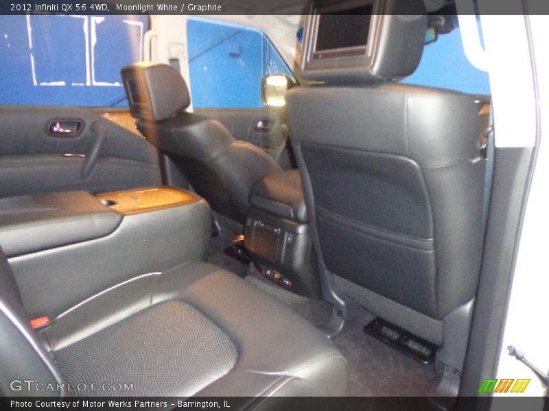 Moonlight White / Graphite 2012 Infiniti QX 56 4WD