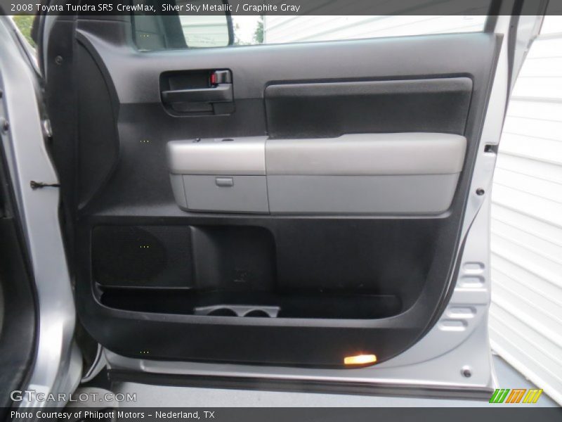Silver Sky Metallic / Graphite Gray 2008 Toyota Tundra SR5 CrewMax