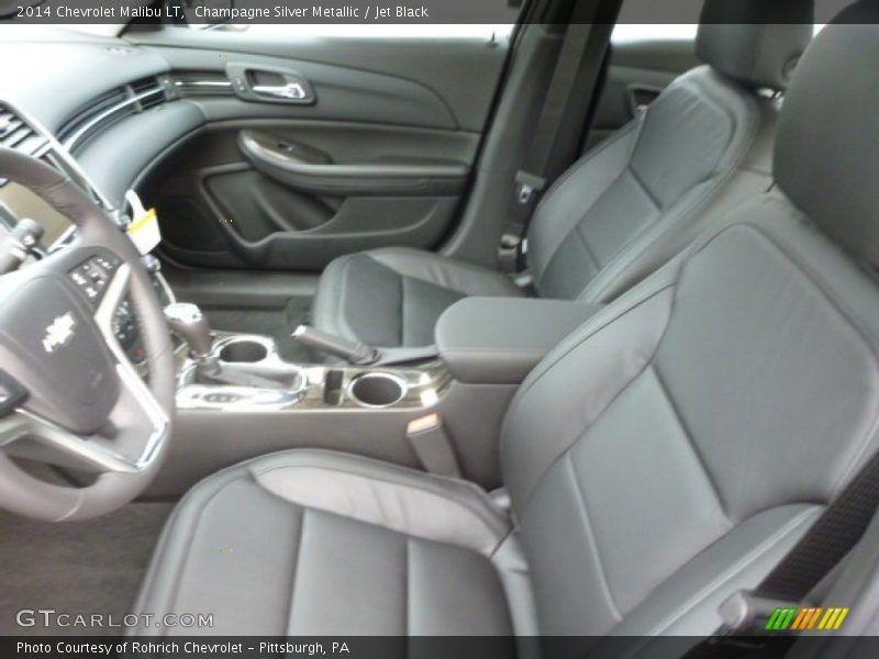 Champagne Silver Metallic / Jet Black 2014 Chevrolet Malibu LT