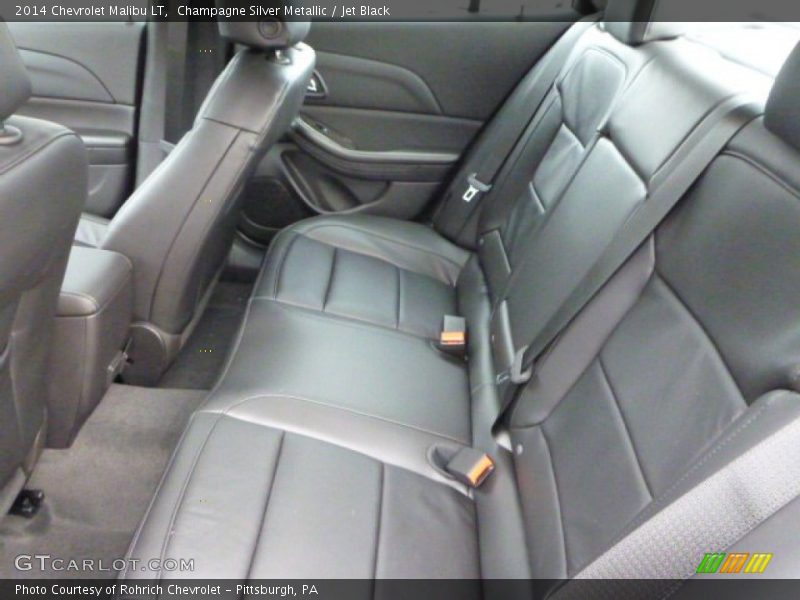 Champagne Silver Metallic / Jet Black 2014 Chevrolet Malibu LT