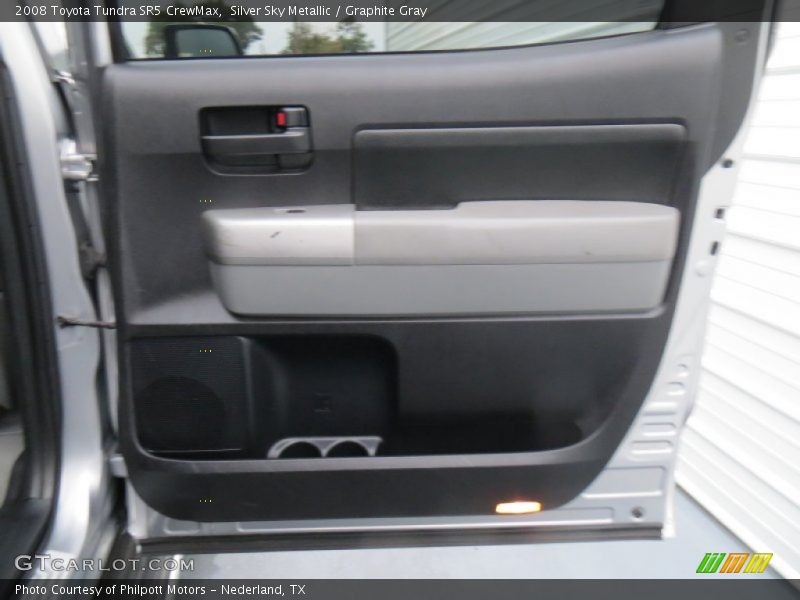 Silver Sky Metallic / Graphite Gray 2008 Toyota Tundra SR5 CrewMax