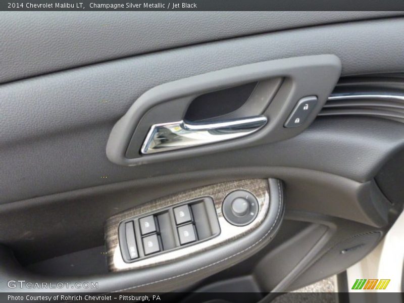Champagne Silver Metallic / Jet Black 2014 Chevrolet Malibu LT