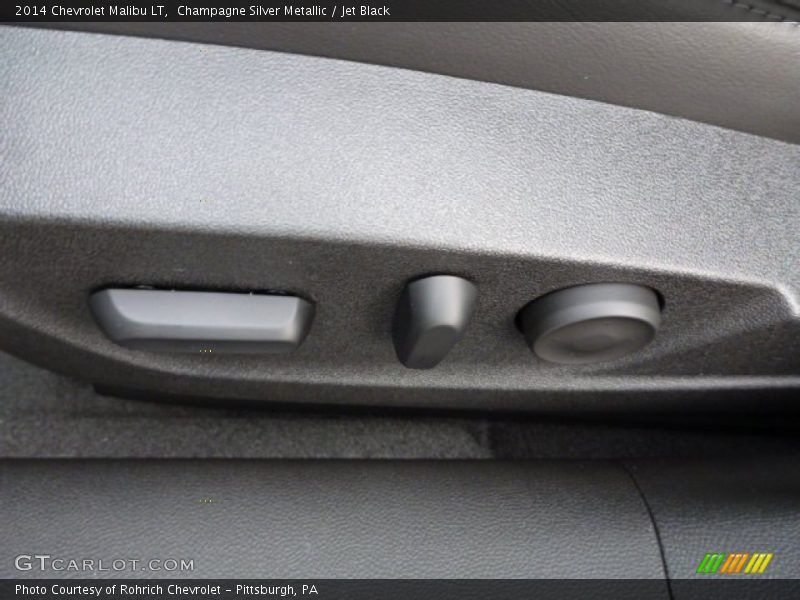 Champagne Silver Metallic / Jet Black 2014 Chevrolet Malibu LT