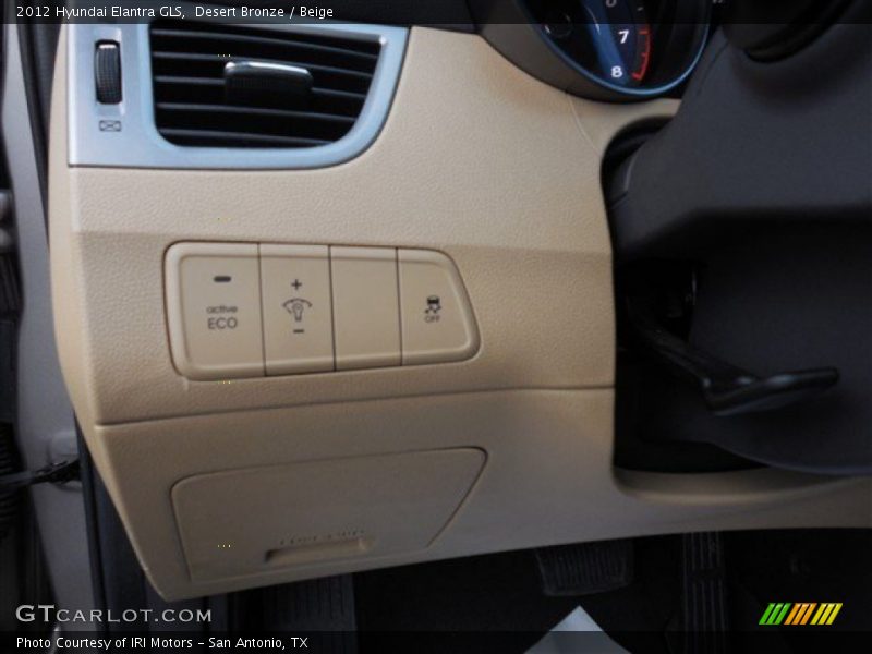 Desert Bronze / Beige 2012 Hyundai Elantra GLS