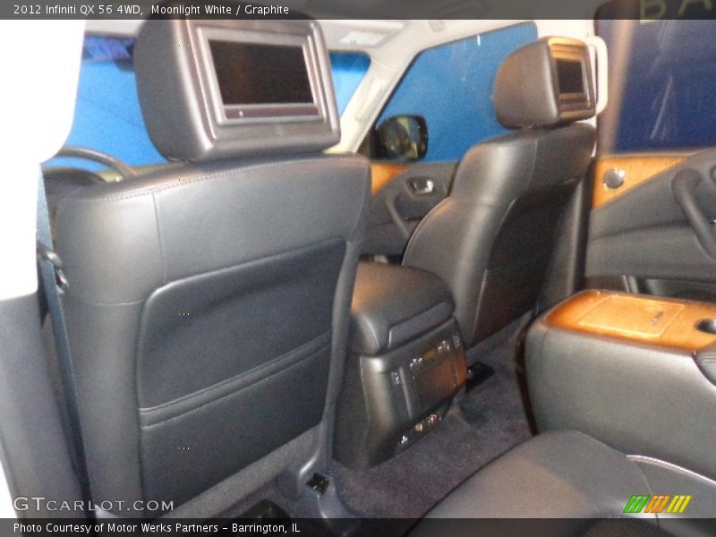 Moonlight White / Graphite 2012 Infiniti QX 56 4WD