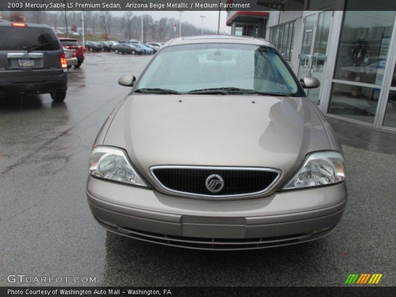 Arizona Beige Metallic / Medium Parchment 2003 Mercury Sable LS Premium Sedan