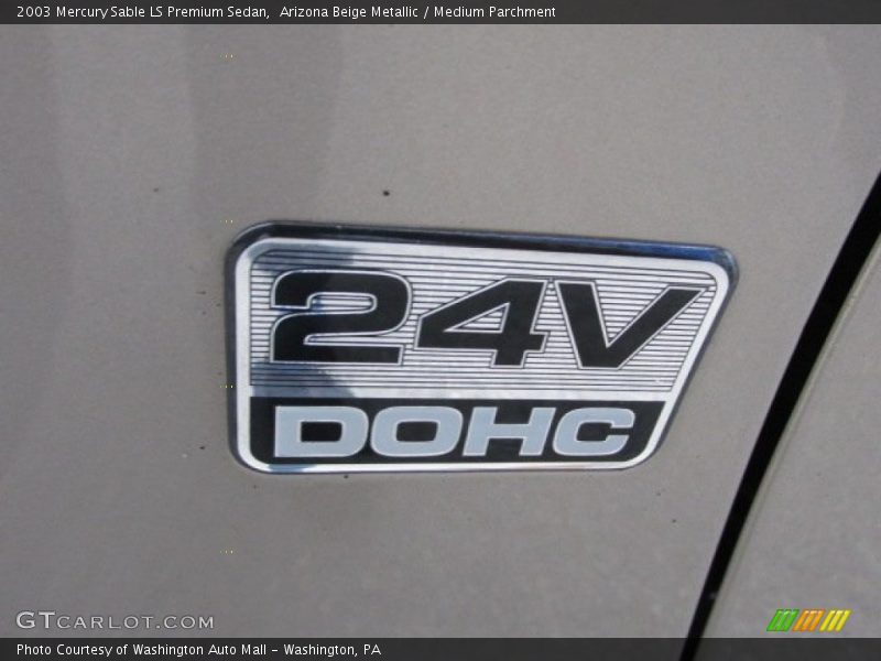 Arizona Beige Metallic / Medium Parchment 2003 Mercury Sable LS Premium Sedan