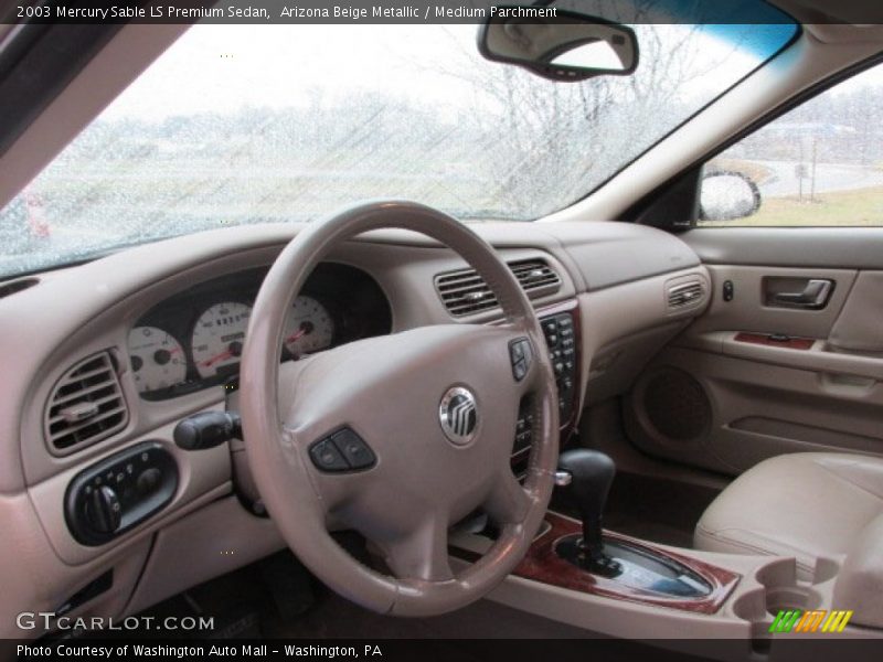 Arizona Beige Metallic / Medium Parchment 2003 Mercury Sable LS Premium Sedan