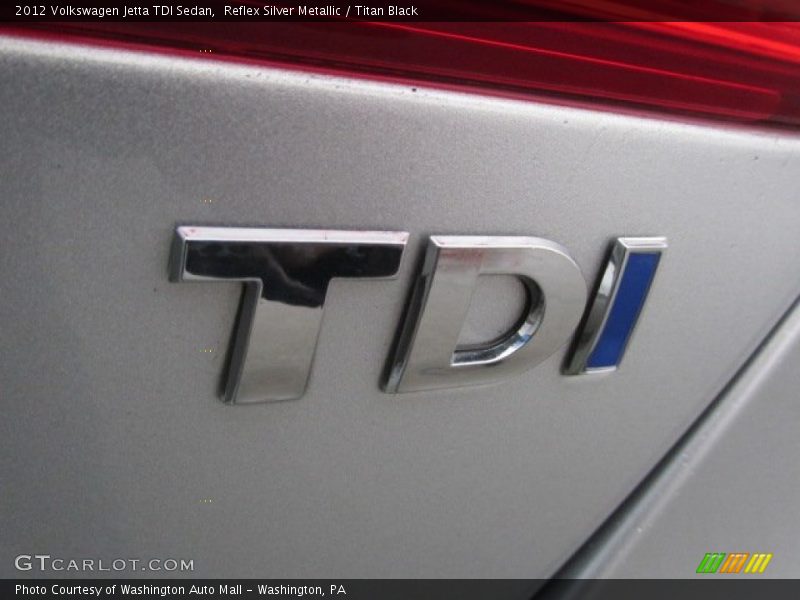 Reflex Silver Metallic / Titan Black 2012 Volkswagen Jetta TDI Sedan
