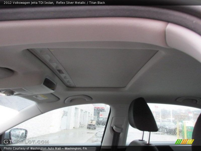 Reflex Silver Metallic / Titan Black 2012 Volkswagen Jetta TDI Sedan
