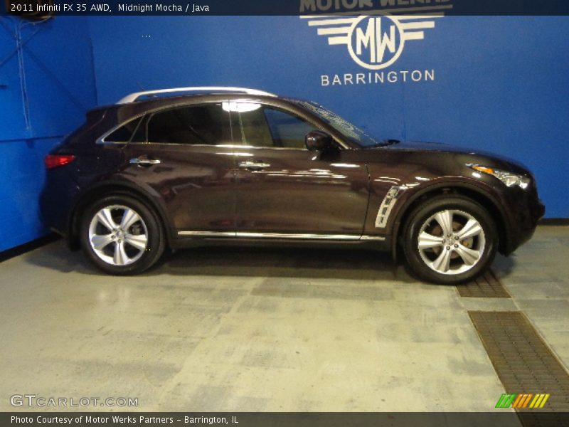 Midnight Mocha / Java 2011 Infiniti FX 35 AWD