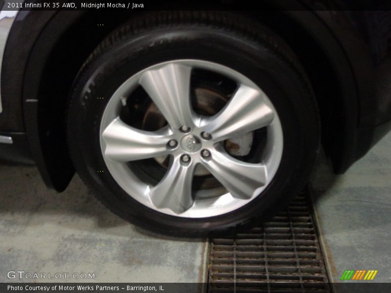 Midnight Mocha / Java 2011 Infiniti FX 35 AWD