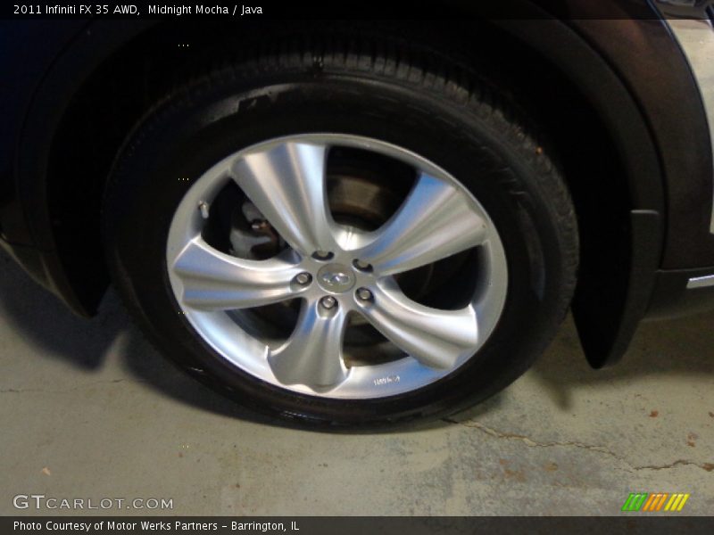 Midnight Mocha / Java 2011 Infiniti FX 35 AWD