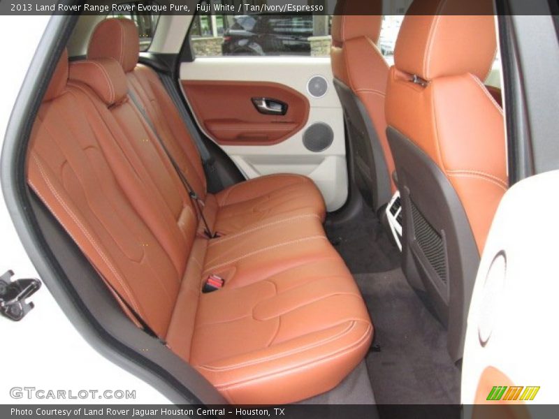 Rear Seat of 2013 Range Rover Evoque Pure