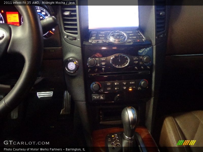 Midnight Mocha / Java 2011 Infiniti FX 35 AWD