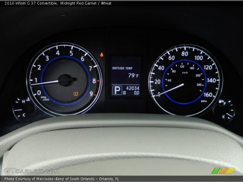 Midnight Red Garnet / Wheat 2010 Infiniti G 37 Convertible
