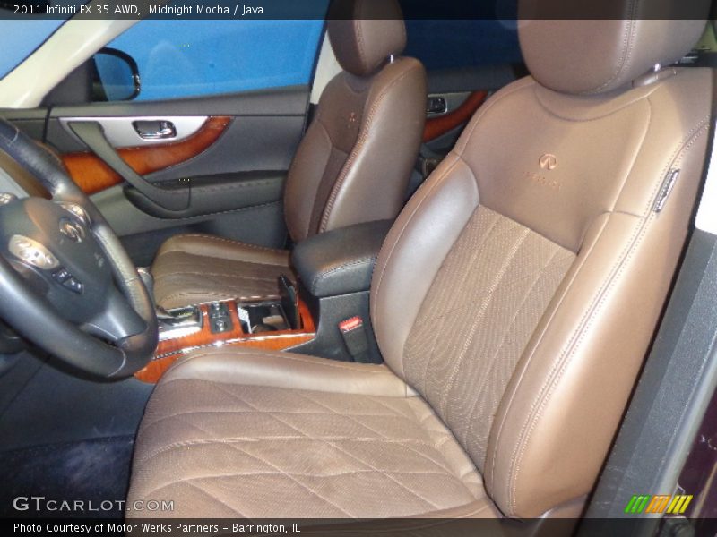 Midnight Mocha / Java 2011 Infiniti FX 35 AWD