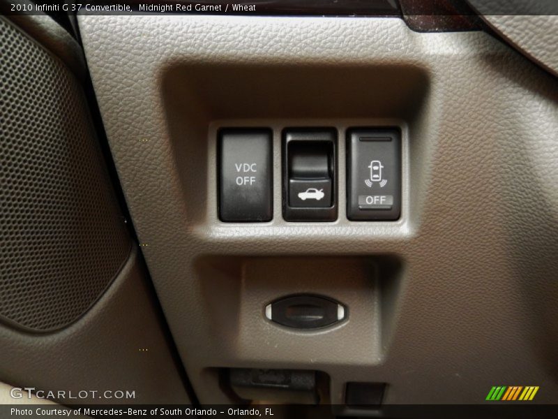 Midnight Red Garnet / Wheat 2010 Infiniti G 37 Convertible