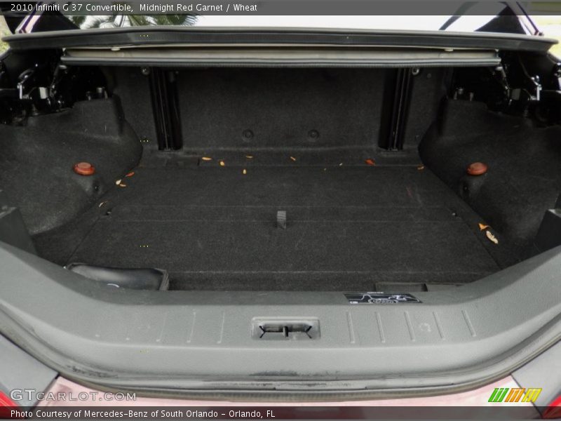 Midnight Red Garnet / Wheat 2010 Infiniti G 37 Convertible