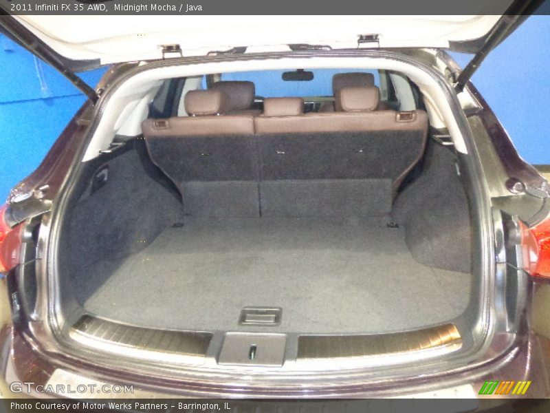 Midnight Mocha / Java 2011 Infiniti FX 35 AWD