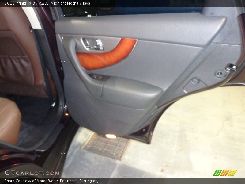Midnight Mocha / Java 2011 Infiniti FX 35 AWD