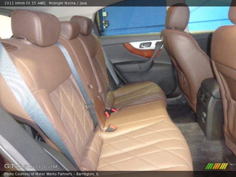Midnight Mocha / Java 2011 Infiniti FX 35 AWD