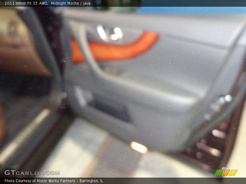 Midnight Mocha / Java 2011 Infiniti FX 35 AWD
