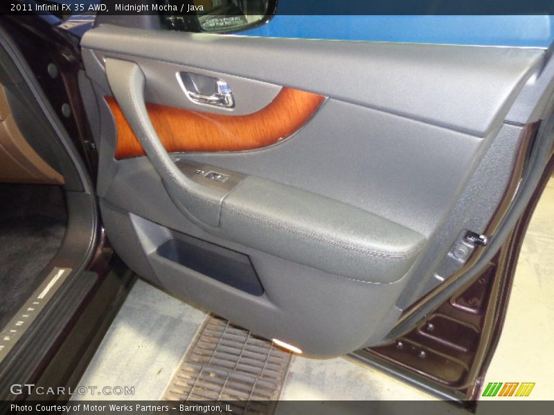 Midnight Mocha / Java 2011 Infiniti FX 35 AWD