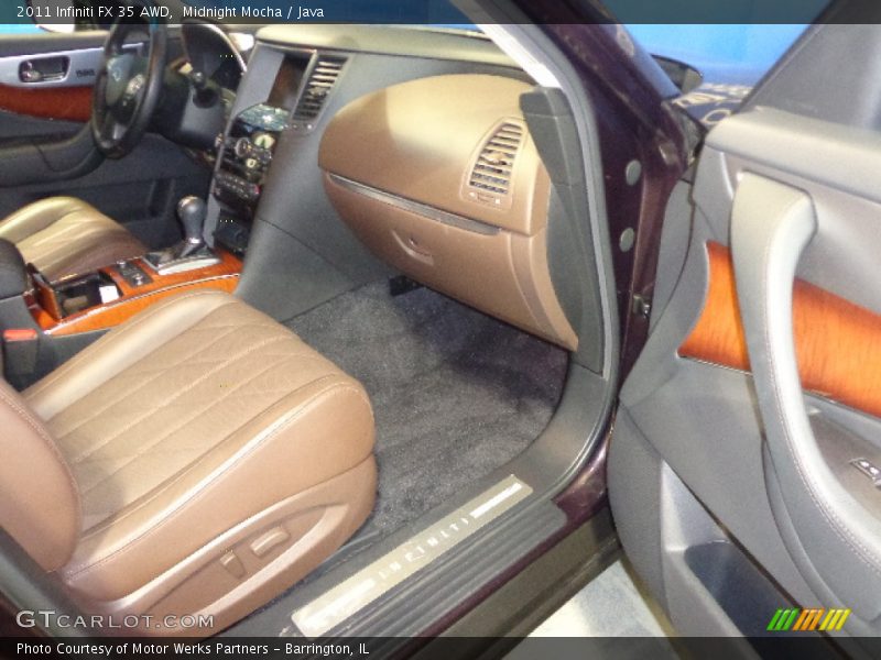 Midnight Mocha / Java 2011 Infiniti FX 35 AWD
